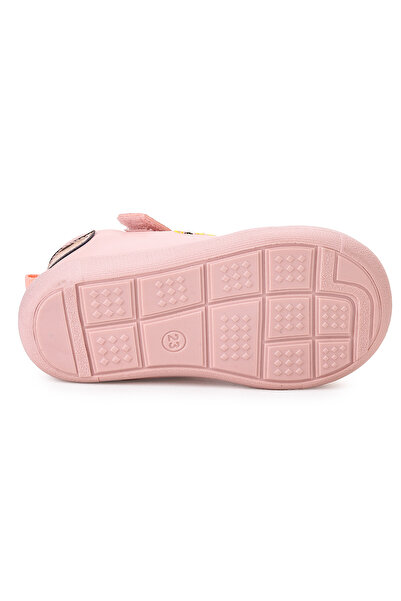 KARAMAZI Smile Velcro Baby Girl First Step Slippers Shoes