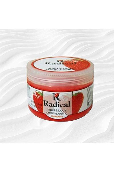 Radical Color كريم تقشير اليدين والجسم جذري بالفراولة 300 مل