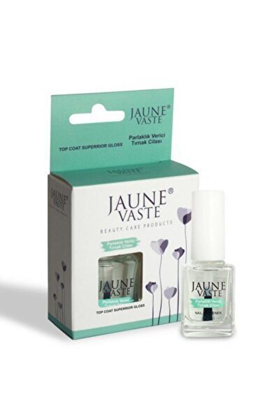 Jaune Vaste Parlaklık Verici Tırnak Cilası Top Coat