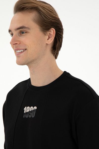 U.S. Polo Assn. Men's Black Sweatshirt 50293430 -Vr046