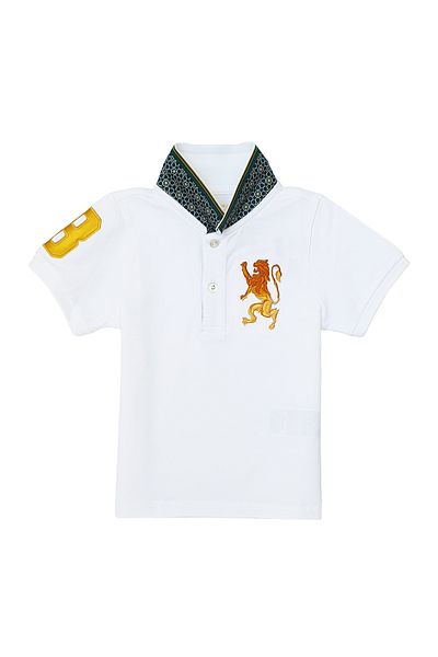 Giordano Junior 3D Lion Polo