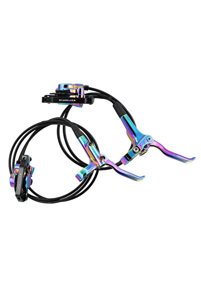 Genel Markalar Hidrolik Fren Seti Set - Ön / Arka, M510, Bisiklet Hidrolik Fren Seti Rainbow