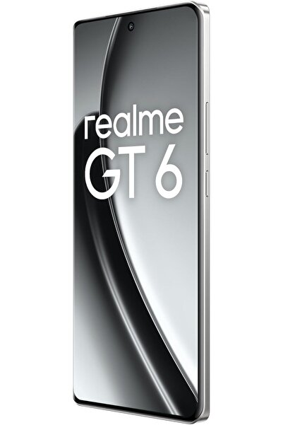 realme GT 6 5G Dual SIM 12GB + 256GB (Fluid Silver) - Middle East Version