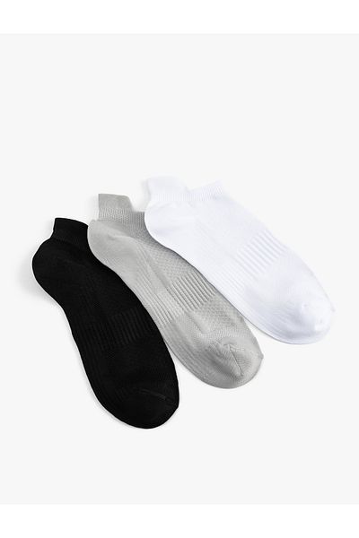 Koton Комплект спортни чорапи Booties от 3 части
