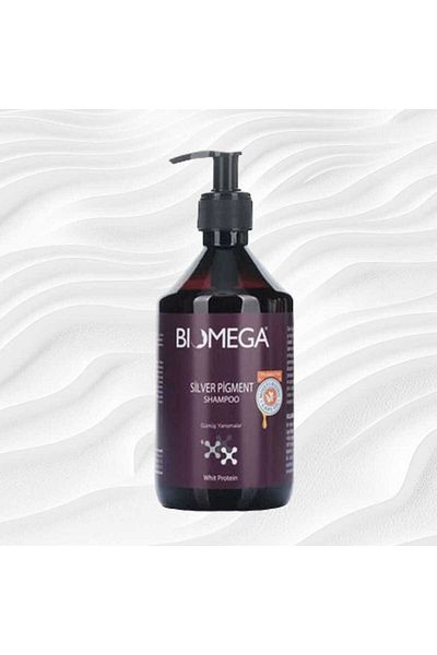 BIOMEGA 500 ml Silver Pigment Shampoo