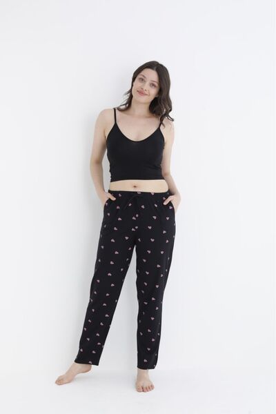 pijamacity Kadın Desenli Tek Alt