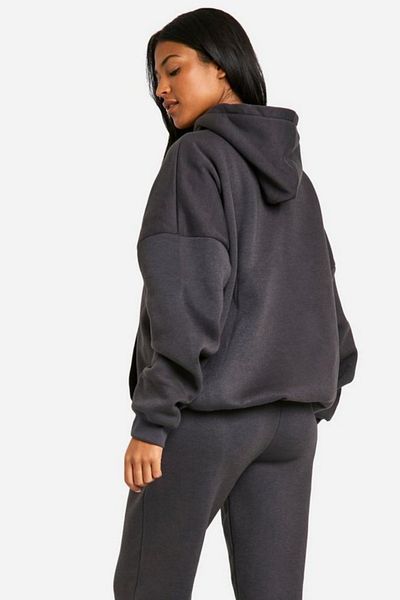 BayBayan Women's Oversize Loose Fit 3 Thread Thick Sweatshirt