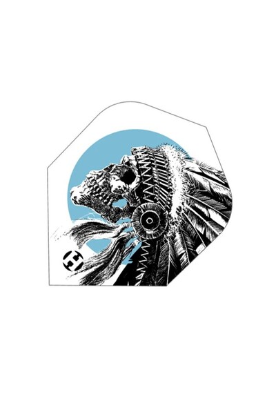 Harrows Prime - Indian Skull Dart Flight