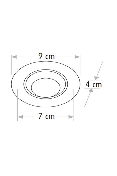 Cata 7W Agate Smd Led Luminaire (G.Light)