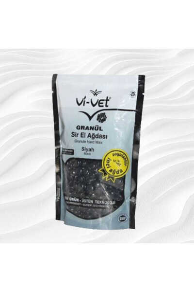 Vi-vet Granul Sir El Ağdası Siyah-black Soyulabilir Inci Ağda 1000g