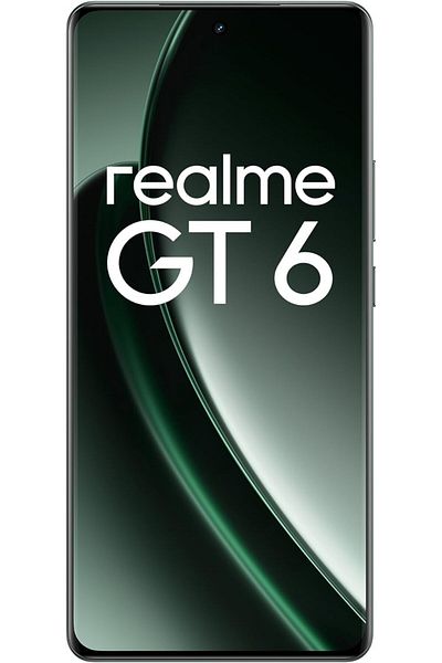 realme GT 6 5G Dual SIM 12GB + 256GB (Razor Green) - Middle East Version