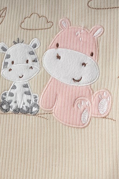 Bebitof Bebi̇tof Cute Zebra and Cow Hospital Exit