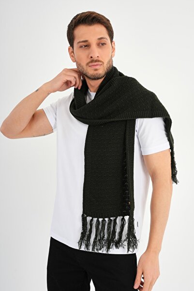 ALEXANDERGARDI В'язаний шарф з бахромою (e22-18843)