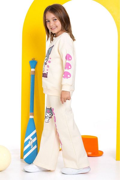 tunays shopping Set pentru fete cu 3 fire Raster Kuromi Printed