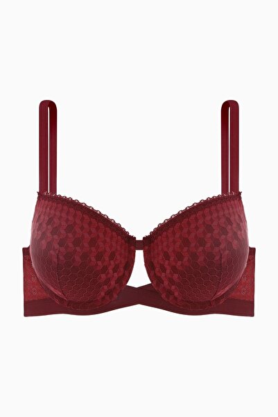 Wonna Δαντελένιο χαμηλού κοψίματος σουτιέν με λεπτομέρεια σταυρωτού λάστιχου ...