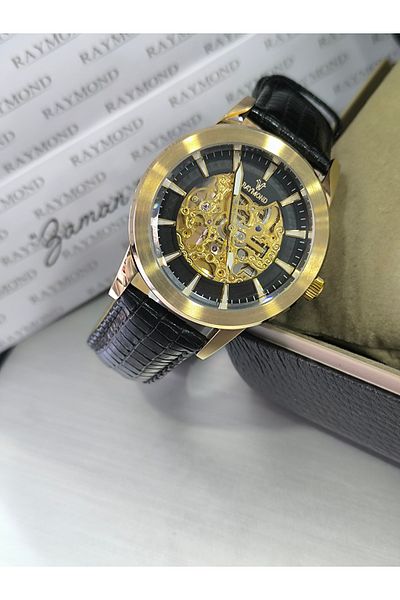 Raymond Skeleton Design Automatic Men's Wrist Watch