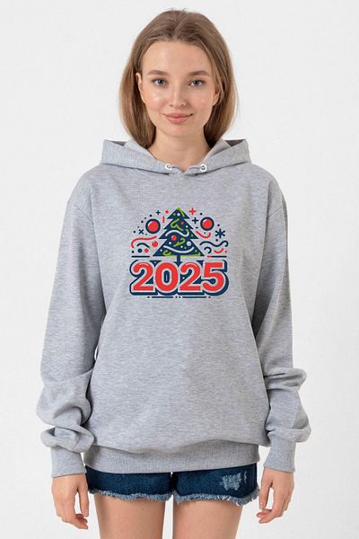 Tshirthane Happy New Year 2025 Essential Grimelange Women's 3Ip Hooded Sweatshirt