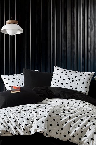 BONJARDİNHOME Set cuvertură de pilota dublă Heart