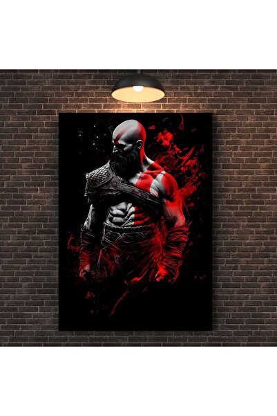 TRADE AYS God of War Kratos Kanvas Tablo