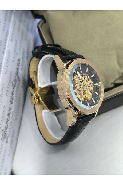 Raymond Skeleton Design Automatic Men's Wrist Watch