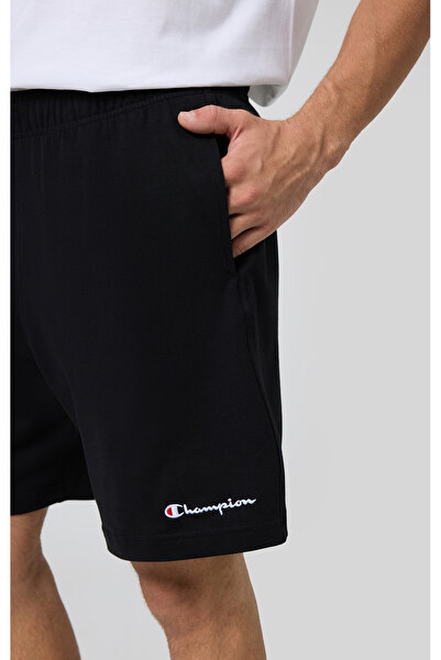 Champion Script Shop Bermuda Siyah Erkek Şort -220306-KK001