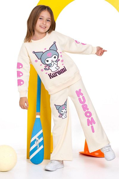 tunays shopping Set pentru fete cu 3 fire Raster Kuromi Printed