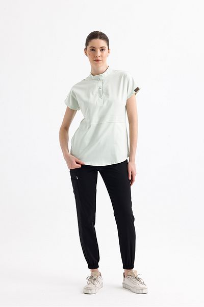 Class Üniforma Set de îmbrăcăminte Nova unisex pentru asistentă medicală și doctor, verde lycra