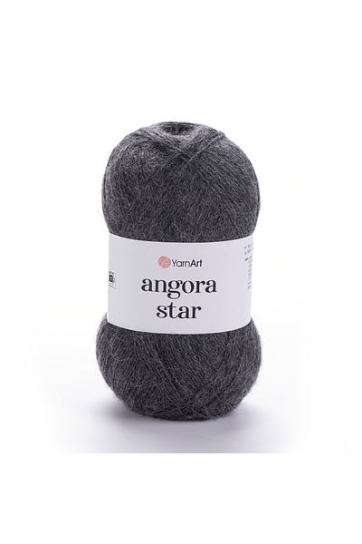 Yarnart Angora Star - Πλεκτό Νήμα Χειροποίητο Γκρι-179