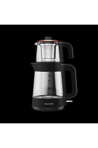 Arçelik Cm 6964 S Resital Siyah 1900 W Cam Demlikli Çay Makinesi