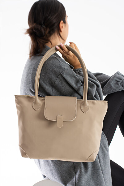 NBİBAGS Women's Garnished Shoulder Bag Milano