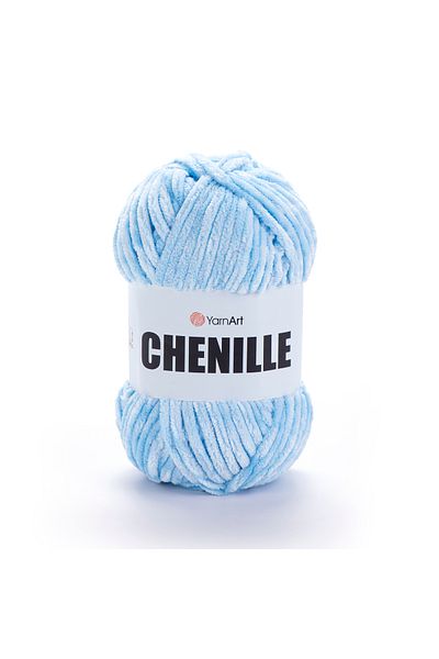 Yarnart Chenille - Πλεκτό Χέρι Νήμα Baby Blue-549