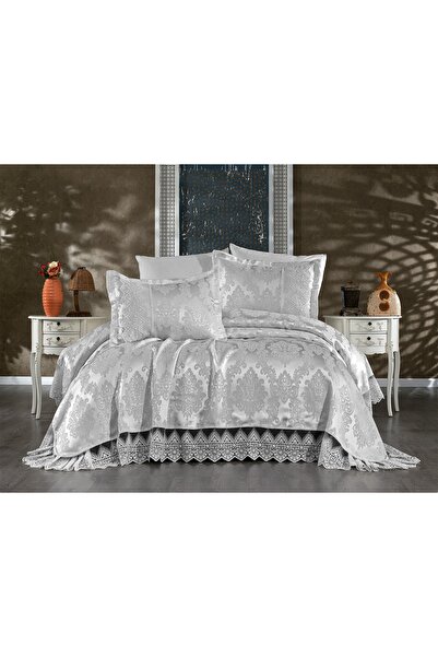 DANTEELHOME غطاء سرير غامض (رمادي)