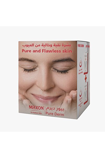 MAXON صابون التنظيف بيور ديرم من ماكس أون (عبوة واحدة + عبوة واحدة)