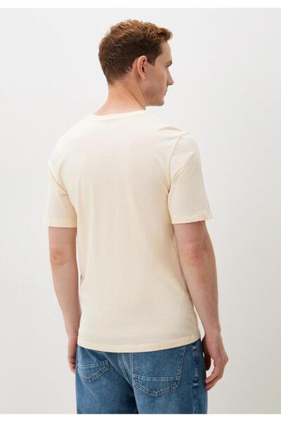 Jack & Jones JACK&JONES 12255640 З НАДПИсом НА ПРИНТІ КРУГЛИЙ ВИРІЗ КОРОТКИЙ РУКАВ ФУТБОЛКА