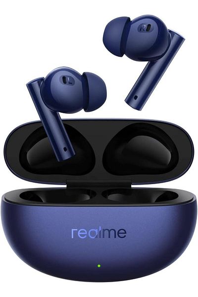 realme Buds Air 5 Wireless Earbuds with 50dB Active Noise Cancellation (Deep Sea Blue)