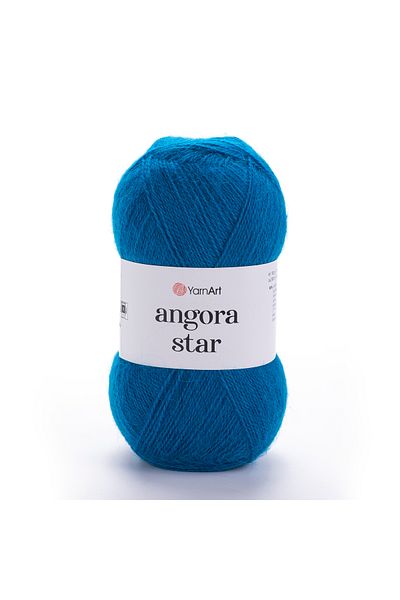 Yarnart Petrol Blue Angora Star - Πλεκτό Χέρι Νήμα-545