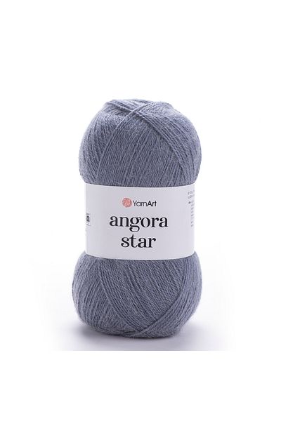 Yarnart Angora Star Grey Πλεκτό Χέρι 3088