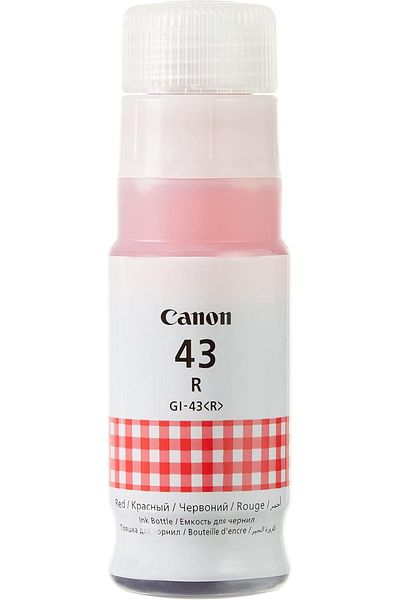 Canon زجاجة حبر أحمر GI-43 R EMB