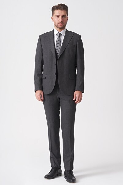 White Stone Salvador Ty2486 Slim Fit Vest 6 Drop Suit Patterned