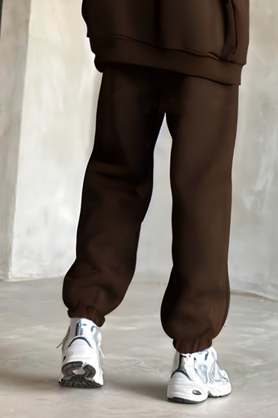 YAKAMEL Χοντρό Φούτερ Παντελόνι - Γυναικείο, Φαρδιά Γραμμή, Ελαστικό