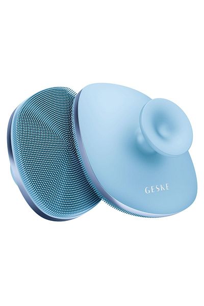 Geske Soft Silicone Body Cleansing Brush with Metal Detail |   Body Brush