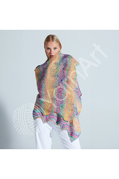 Yarnart ANGORA ACTIVE NEW - EBRULİ EL ÖRGÜ İPİ EBRULİ-841