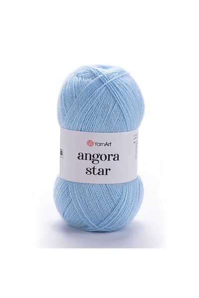 Yarnart Angora Star Baby Blue-215 - Νήμα πλεξίματος στο χέρι