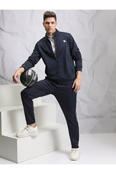 Highlander By Styli Logo Detail High Neck Zip Up Jacket