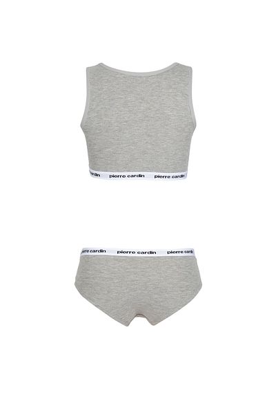 Pierre Cardin Gray Melange Underwear Set 50304055 -Vr086