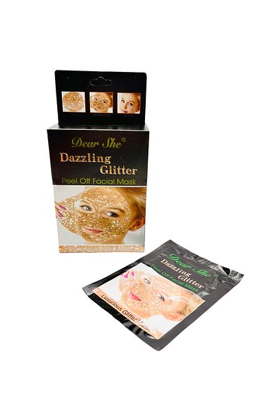 Moda Beauty Dear She Dazzling Glitter Peel-Off Facial Mask