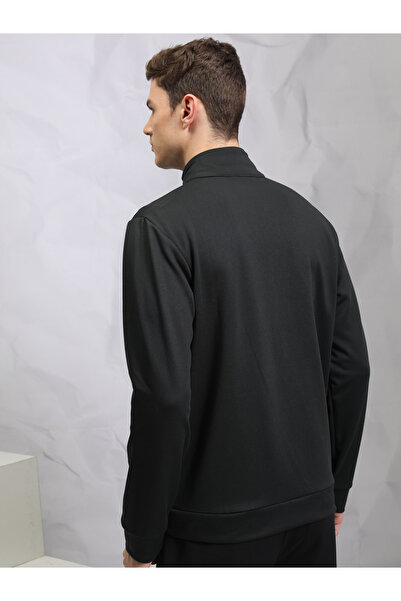 Highlander By Styli Logo Detail High Neck Zip Up Jacket