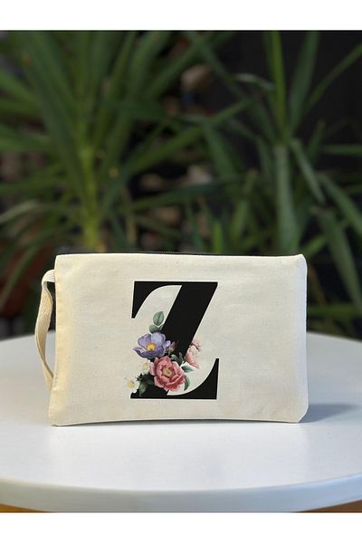 bezçantadünyası Hammer Clutch Bag with Letter Z