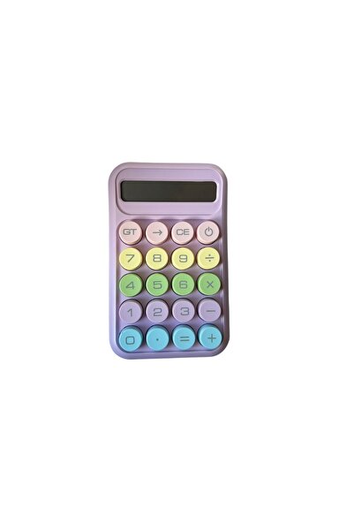SLM Runzon Renkli Hesap Makinesi RZ819 - Lila