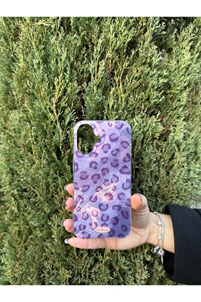 Butik İphone 16 leopar desenli telefon kılıfı